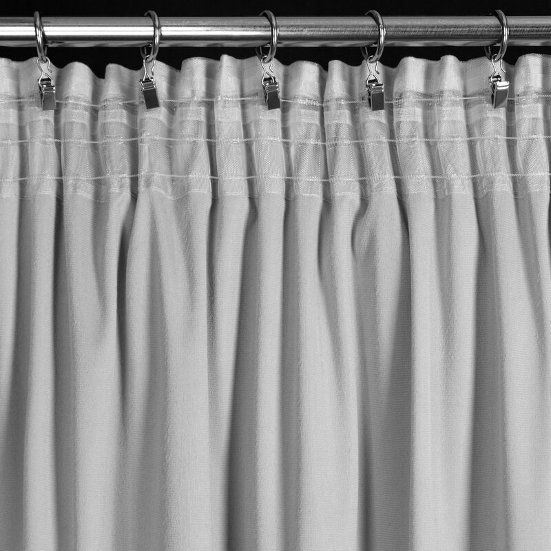 Zasłona gotowa Dani srebrna 140 x 250 cm – gotowa do zawieszenia