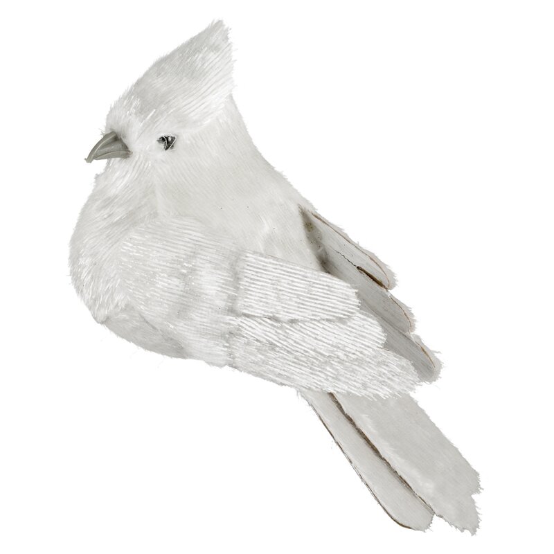 Ozdoba świąteczna biała 6 x 13 cm – idealna dekoracja