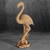 Figurka ceramiczna Eldo złota 12 x 8 x 27 cm – doda blasku wnętrzu