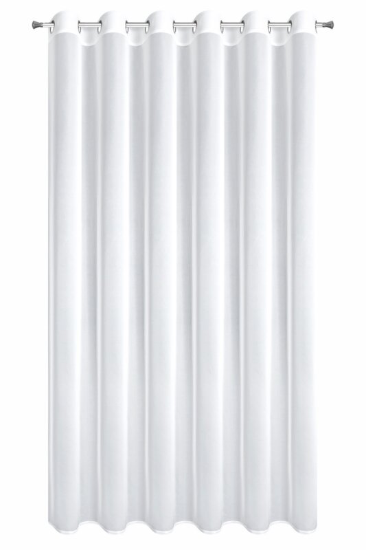 Firana gotowa Tina biała 350 X 270 cm – rozjaśnia wnętrze