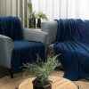 Koc Bukla granatowy 150 x 200 cm – otula komfortem