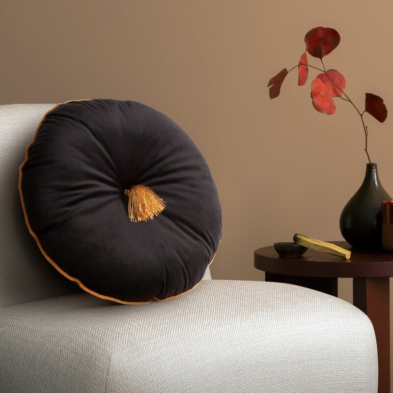 POSZEWKA VELVET FI 40 CM GRANATOWY
