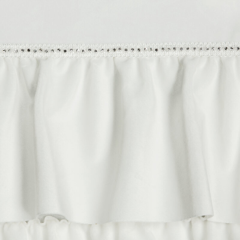 Zasłona gotowa biała 140 x 250 cm – dodaje uroku wnętrzu