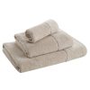 Ręcznik welurowy FERO beżowy 30 x 50 cm – miękki i chłonny