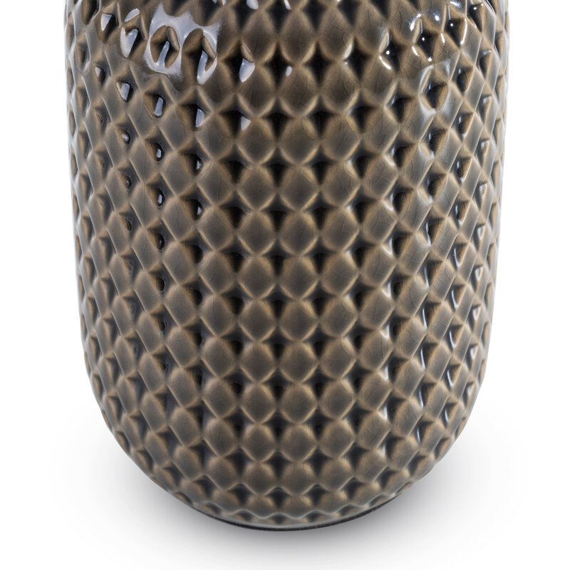 CERAMIKA O 25 X 43 CM SZAROBEŻOWY