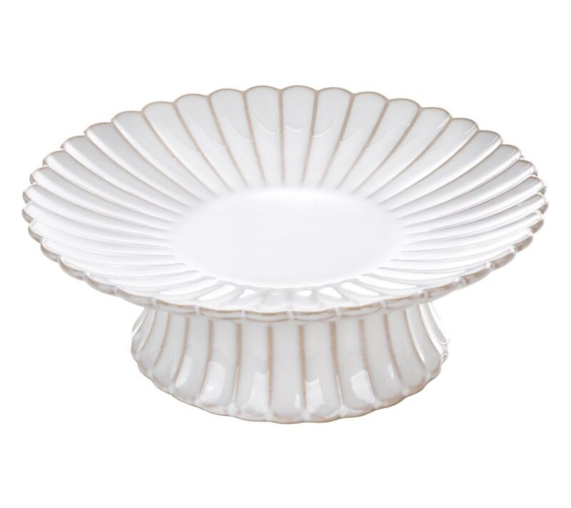 Patera ceramiczna Avril kremowa fi 23 X 8 cm – na owoce i ozdoby