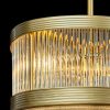 Lampa sufitowa Kyla transparentna O 40 x 109 cm – rozświetli jadalnię