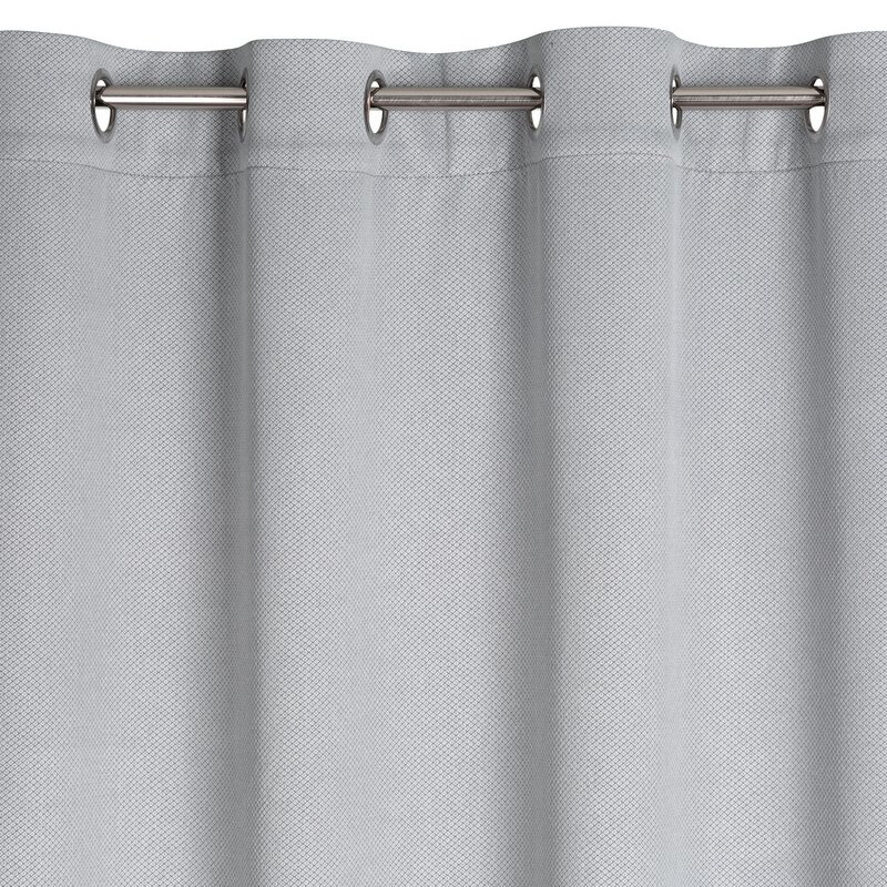 Zasłona gotowa Amaro szara 140 X 250 cm – zapewniająca zaciemnienie