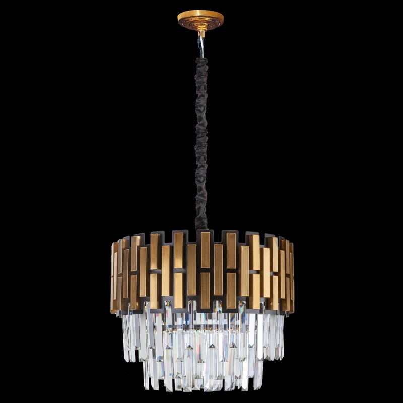 LAMPA EDNA (02) FI 50 X 40 CM ZŁOTY