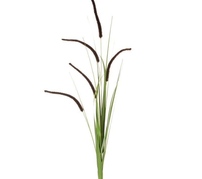 Kwiaty natu brązowe 53 cm – doda naturalny urok