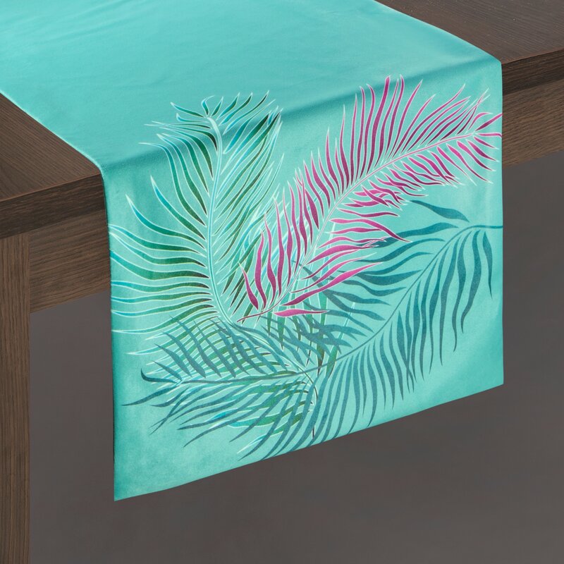 OBRUS ALBA 35 X 140 CM ZIELONY CHO/ALBA/ZIEL 35X140 ZIEL