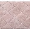 Dywanik łazienkowy Chic ciemnoróżowy 60 x 90 cm – miękki i ciepły