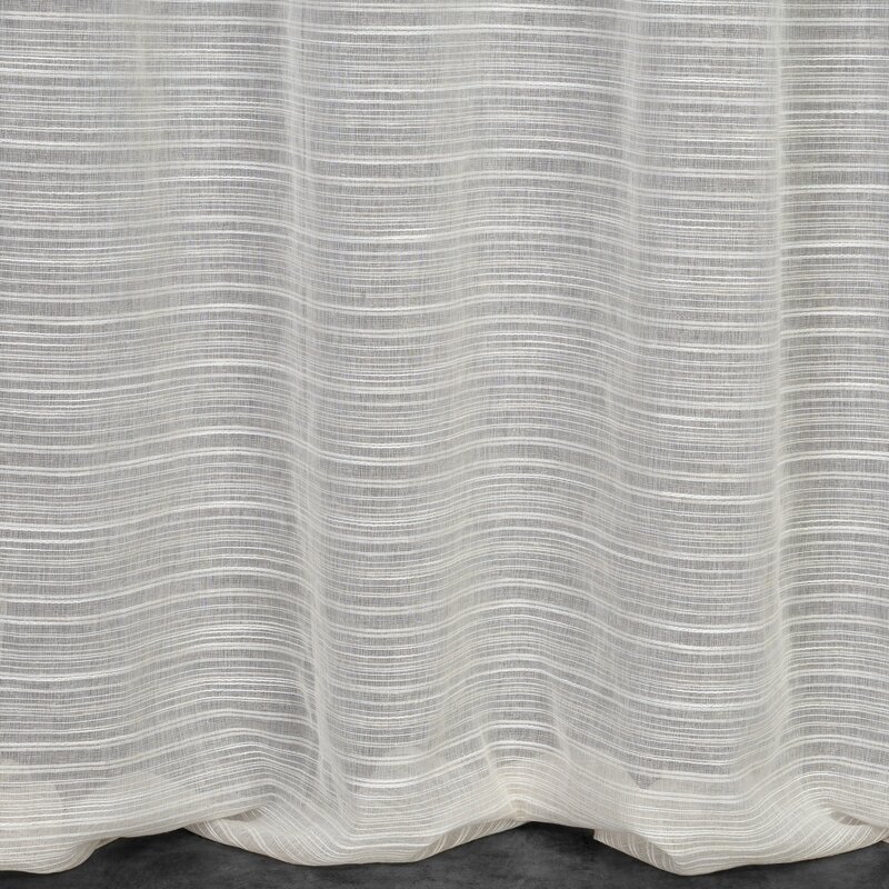 Firana gotowa Aria beżowa 140 x 250 cm – rozprasza światło