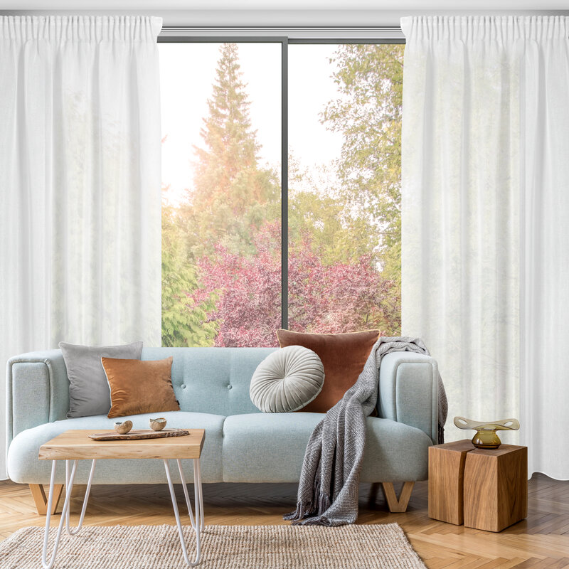 Firana gotowa Margo biała 140 x 270 cm – rozprasza światło