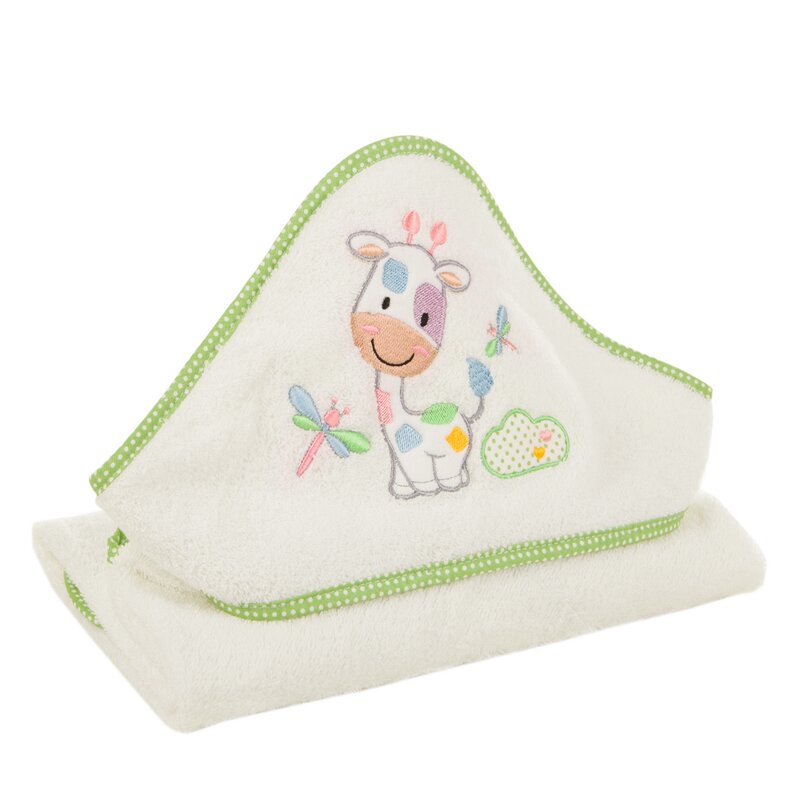 Ręcznik dziecięcy BABY33 biały 100 X 100 cm – miękki i chłonny