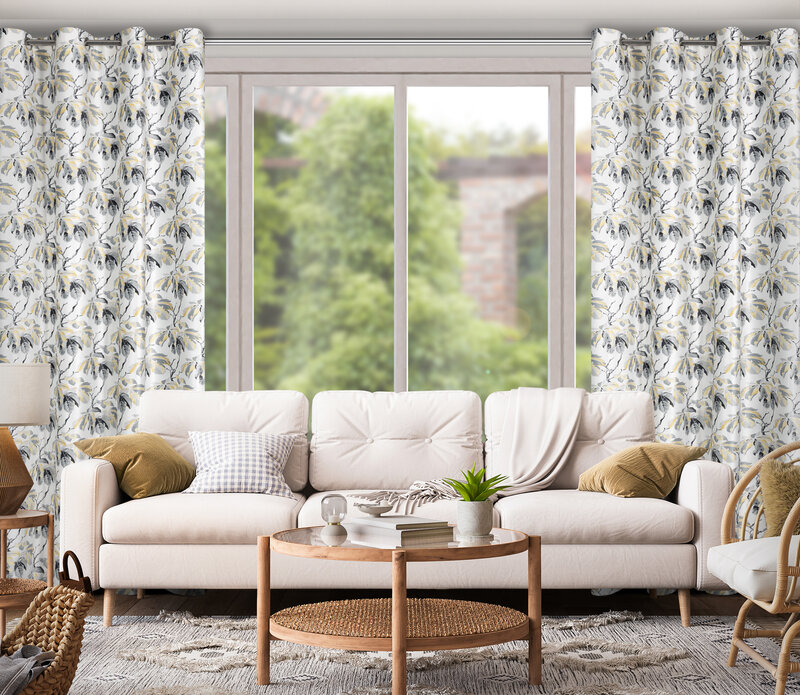Zasłona gotowa Melisa biała 140 x 250 cm – zaciemnia pomieszczenie