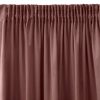 Zasłona gotowa Sibel ciemnoróżowa 140 x 270 cm – zaciemniająca i elegancka