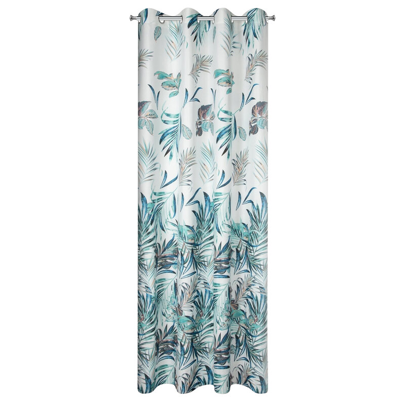 Zasłona gotowa D91 Pilar granatowa 140 x 250 cm – wprowadza świeżość