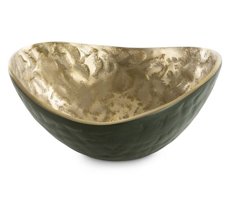 Misa metalowa Pedro1 ciemnozielona 22 x 21 x 10 cm – idealna na stół