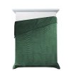 Narzuta Velvet ciemnozielona 170 x 210 cm – doda przytulności
