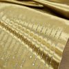 Obrus velvet ROYAL 3 złoty 35 x 140 cm – doda blasku stołowi