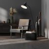 Wazon ceramiczny Morena stalowy fi 16 x 24 cm – na suche kompozycje