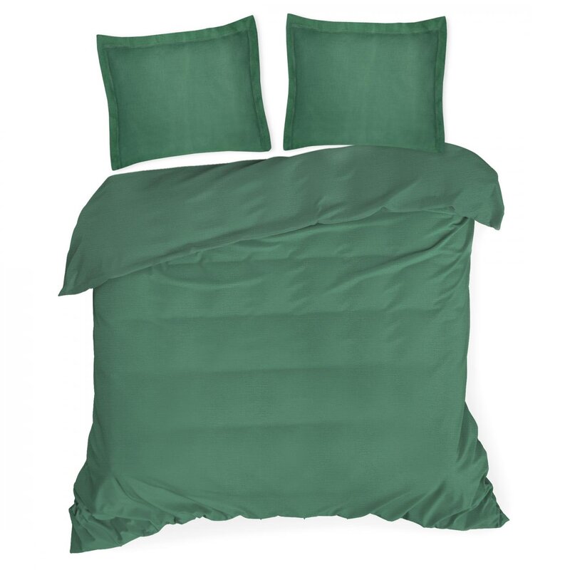 Poszewka butelkowa zieleń 40 x 40 cm – stylowy dodatek na kanapę