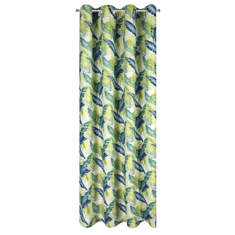 Zasłona gotowa Hanna biała 140 x 250 cm – zaciemniająca i stylowa