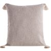 Poszewka boho beżowa 45 x 45 cm – wprowadza przytulny klimat