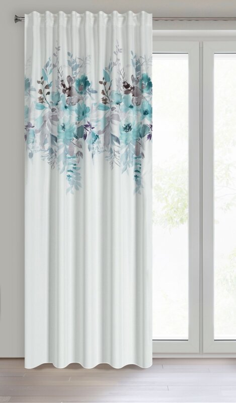 Zasłona gotowa Sendi biała 140 x 270 cm – wprowadza świeżość