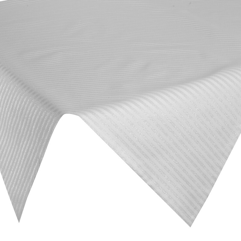Obrus błyszczący Flash 6 srebrny 85 x 85 cm – doda blasku stołu