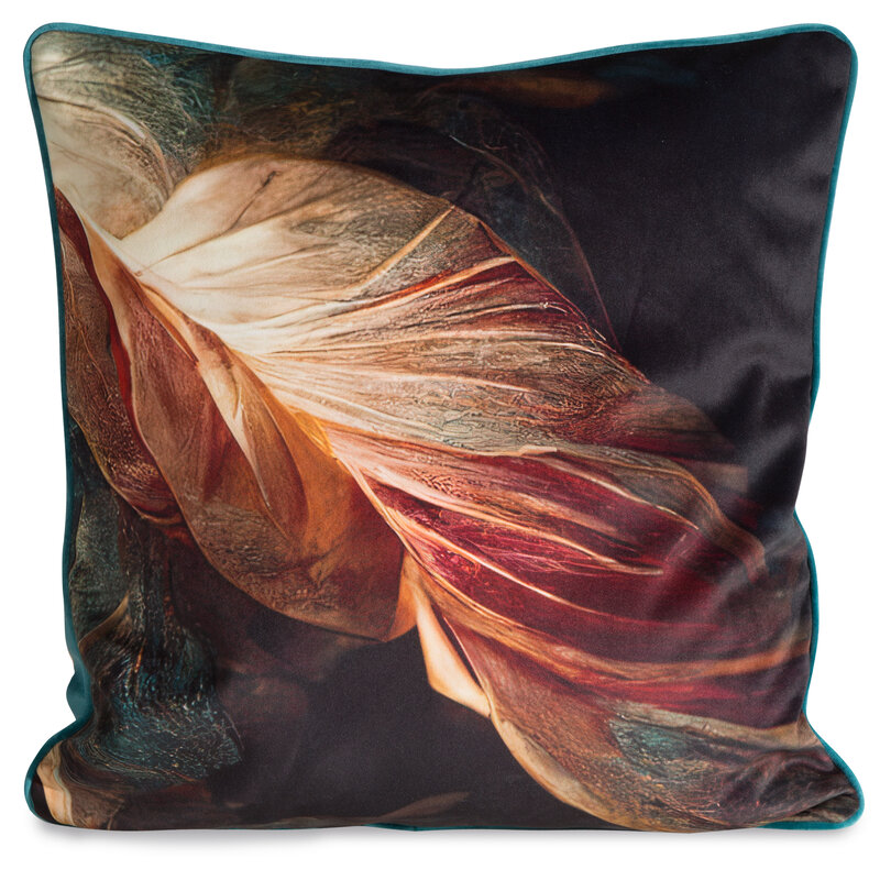 POSZEWKA ANABEL 60 X 60 CM TURKUSOWY