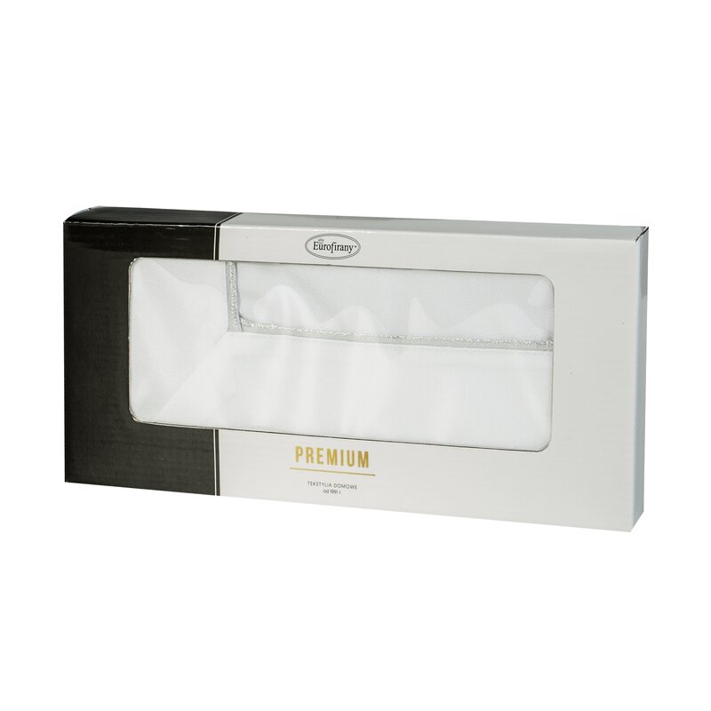 Bieżnik Madele biały 40 x 180 cm – subtelna dekoracja stołu