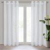 Firana gotowa Aiden biała 140 X 250 CM – nowoczesna siateczka