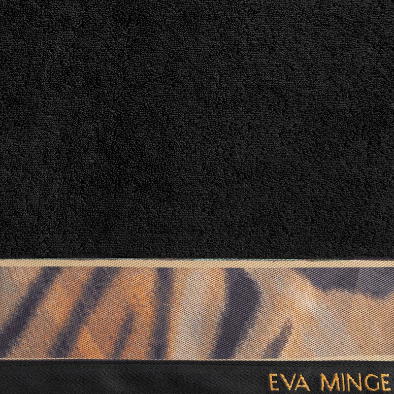Ręcznik Eva Minge 23 czarny 50 X 90 CM – miękki i chłonny