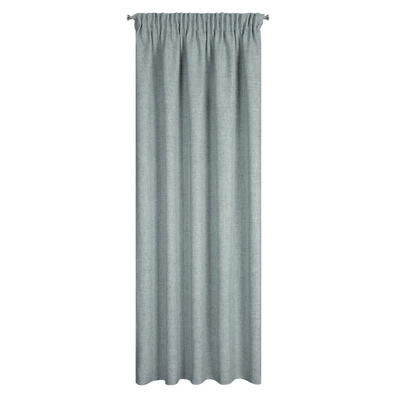 Zasłona gotowa Jula2 jasnoniebieska 140 x 270 cm – zaciemniająca i trwała