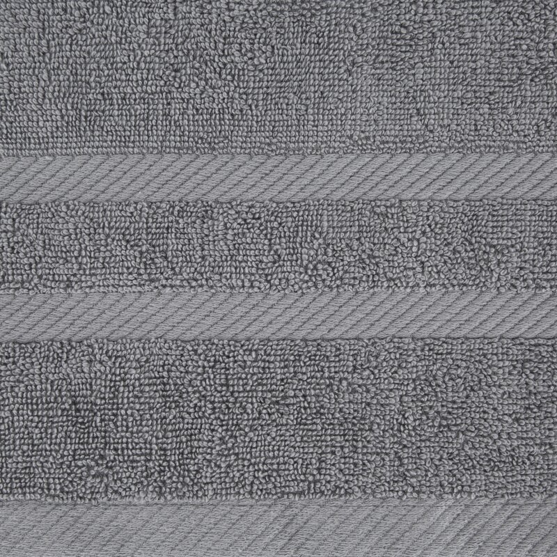 Ręcznik Milo stalowy 100 x 150 cm – miękki i chłonny