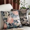 Poszewka velvet czarna 45 x 45 cm – doda szyku wnętrzu