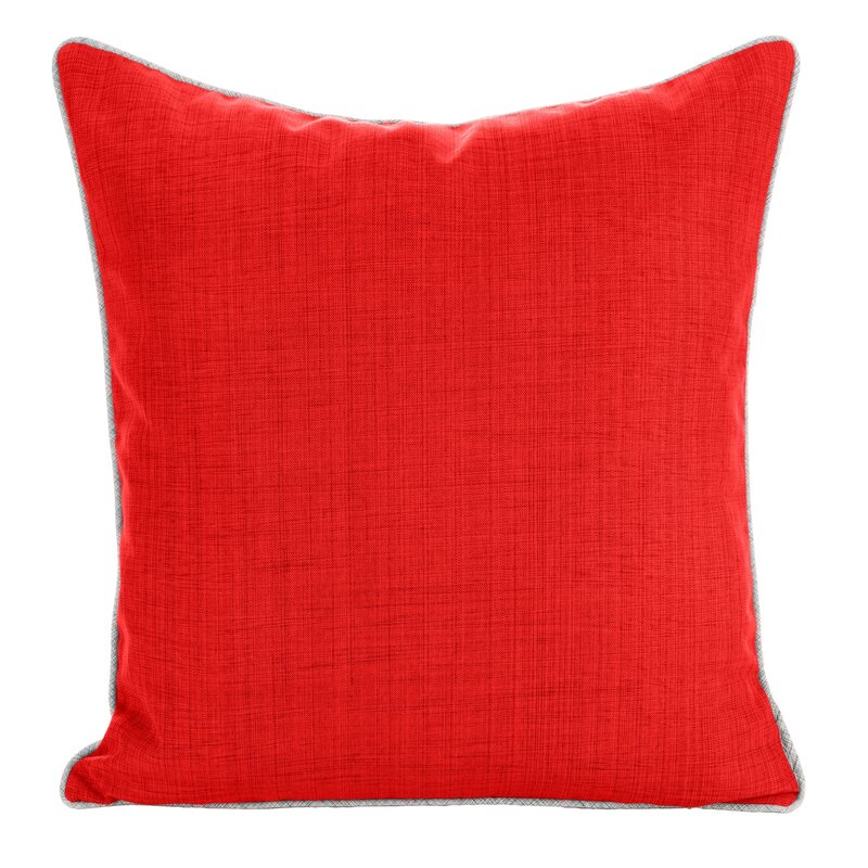 Poszewka dekoracyjna Garden3 czerwona 45 x 45 cm – ożywia wnętrze