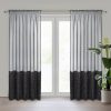 Firana gotowa DANA 1 biała 140 X 250 cm – z falistym wzorem