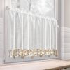 Zasłona świąteczna SW/XMAS/FIR biała 150x60 cm – łatwa w utrzymaniu