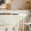 Obrus świąteczny kremowy 85 x 85 cm – 100% bawełna