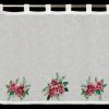 Zasłona świąteczna SW/XMAS biała 90x150 cm – gotowa do zawieszenia