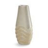 Wazon ceramiczny SANI jasnobeżowy 13 x 7 x 26 cm – na suszone trawy