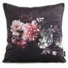 Poszewka velvet niebieska 45 x 45 cm – doda uroku wnętrzu