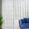 Firana gotowa biała 400 x 160 cm – rozjaśnia wnętrze