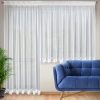 FIRANA GOTOWA DEK 400 X 160 CM BIAŁY