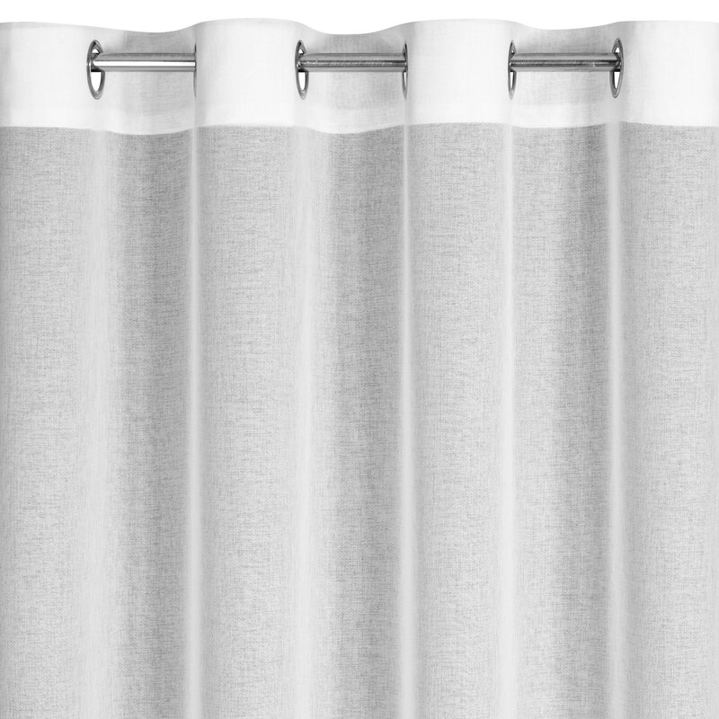 Firana gotowa Estella biała 140 x 250 cm – rozprasza światło