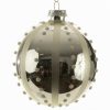 Bombka szklana transparentna o 8 cm – idealna na choinkę