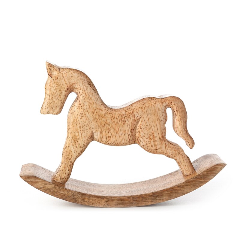 FIGURKA ŚWIATECZNA D138A 20 X 5 X 14 CM JASNOBRĄZOWY